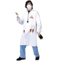 Fun World Dr. Shots Men's Costume, One Size