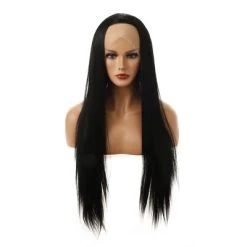 Unique Bargains Women's Long Straight Lace Front Wigs with Adjustable Wig Cap 24" 1 Pc -Adult Halloween Costumes Shop GUEST 38e8fb4b 30f7 4f42 89fc 23211b9d9a09