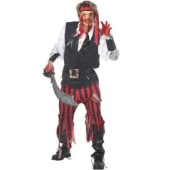 California Costumes Cutthroat Pirate Men's Costume