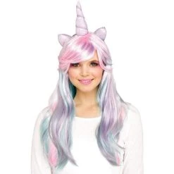 Fun World Unicorn Horn Adult Wig (Pastel) 5 Fun World Unicorn Horn Adult Wig (Pastel) -Adult Halloween Costumes Shop GUEST 3bd03550 21c0 4907 9039 d3f73fbc3e61 1