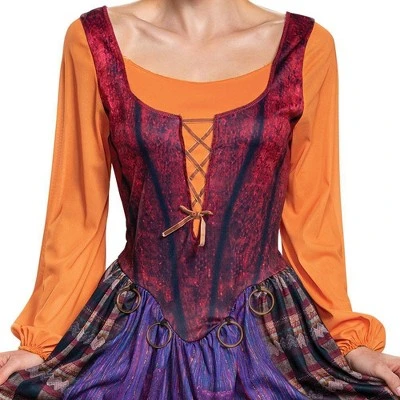 Adult Disney Hocus Pocus Mary Sanderson Halloween Costume Dress S (4-6) 4 Adult Disney Hocus Pocus Mary Sanderson Halloween Costume Dress S (4-6) - Image 2