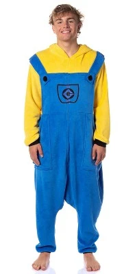 INTIMO Despicable Me Men's Minions Costume Kigurumi Character Union Suit Outfit Yellow 7 INTIMO Despicable Me Men's Minions Costume Kigurumi Character Union Suit Outfit Yellow - Image 5
