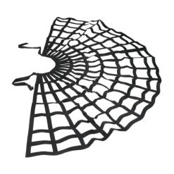 Northlight Black Adult Spiderweb Shawl Halloween Costume Accessory - One Size