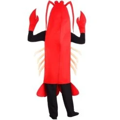 HalloweenCostumes.com One Size Fits Most Men Rock Lobster Costume, Brown/Red