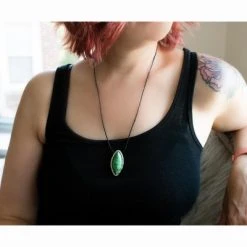 Marvel Studios Shang-Chi and the Legend of the Ten Rings Green Pendant Necklace -Adult Halloween Costumes Shop GUEST 4119b148 266d 4752 b795 1c97d5cc3f61