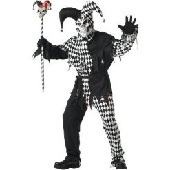 California Costumes Evil Jester Men's Costume (Black/White) -Adult Halloween Costumes Shop GUEST 42ff590e dd7c 4570 8768 87e51b6e6fbc 3