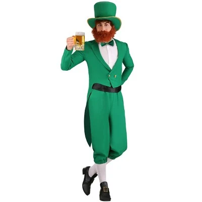 HalloweenCostumes.com Lucky Leprechaun Costume for Men 4 HalloweenCostumes.com Lucky Leprechaun Costume for Men - Image 2