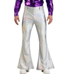 HalloweenCostumes.com Holographic Men's Disco Pants