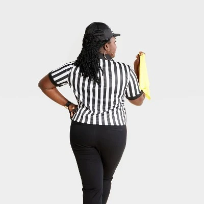 Hyde & EEK! Boutique Adult Referee Halloween Costume Top with Accessories One Size - Hyde & EEK! Boutique™ 3 Hyde & EEK! Boutique Adult Referee Halloween Costume Top with Accessories One Size - Hyde & EEK! Boutique™