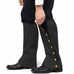 Skeleteen Faux Suede Boot Covers - Black -Adult Halloween Costumes Shop GUEST 460d60df a874 4e55 bd31 0279a5656e64