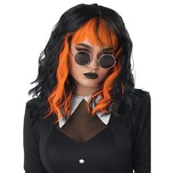 California Costumes Cute N Crafty Adult Wig (Electric Orange)