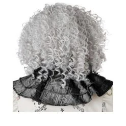 California Costumes Corkscrew Clown Curls Wig (Grey)