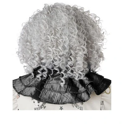 California Costumes Corkscrew Clown Curls Wig (Grey) 3 California Costumes Corkscrew Clown Curls Wig (Grey)