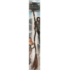 Forum Novelties Viking Clip In Braid (Brown) -Adult Halloween Costumes Shop GUEST 49568ab6 87cd 4526 a87f b1fa29052aba 1