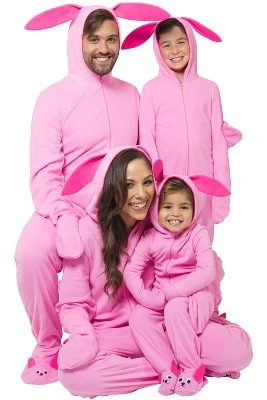 INTIMO A Christmas Story Family Pajamas Ralphie Pink Bunny Matching Onesie Pink 4 INTIMO A Christmas Story Family Pajamas Ralphie Pink Bunny Matching Onesie Pink - Image 2