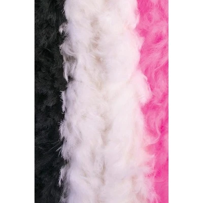 Forum Novelties Deluxe Feather Boa (White) 4 Forum Novelties Deluxe Feather Boa (White) - Image 2