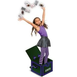 Skeleteen Womens Striped Knee Socks Costume Accessory - Purple and Black