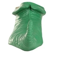 HalloweenCostumes.com One Size Fits Most Green Munchkin Elf Shoe Covers, Green