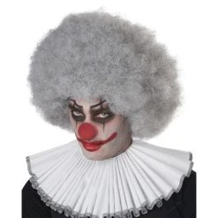 California Costumes Jumbo Clown Adult Wig (Grey)