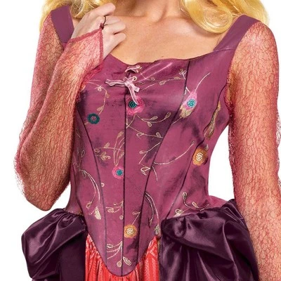 Adult Disney Hocus Pocus Sarah Sanderson Halloween Costume Dress M (8-10) 4 Adult Disney Hocus Pocus Sarah Sanderson Halloween Costume Dress M (8-10) - Image 2