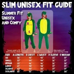 FUNZIEZ! - Dinosaur Slim Fit Adult Unisex Novelty Union Suit -Adult Halloween Costumes Shop GUEST 4e4856ba b2fc 4353 98e1 b762b21ab810