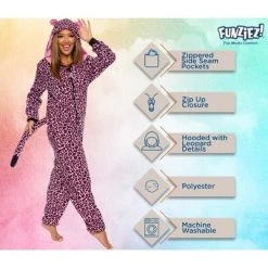 FUNZIEZ! Leopard Slim Fit Women's Novelty Union Suit 8 FUNZIEZ! Leopard Slim Fit Women's Novelty Union Suit -Adult Halloween Costumes Shop GUEST 4f89ac82 a74d 481e 9308 24990d271275