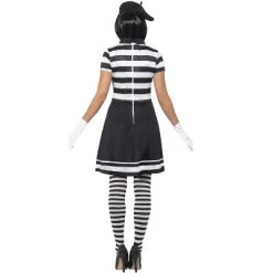 Smiffy's Smiffy Lady Mime Artist Adult Costume