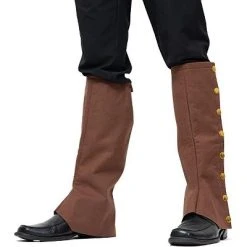 Skeleteen Faux Suede Boot Covers - Brown -Adult Halloween Costumes Shop GUEST 507c8b84 23ce 4299 83ca 5738e9ea91f3