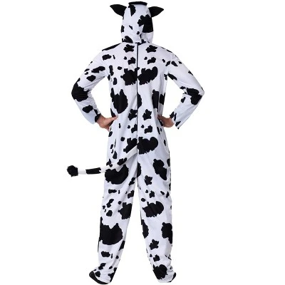 HalloweenCostumes.com Large Men Men's Cow Costume, Black/White/Pink 3 HalloweenCostumes.com Large Men Men's Cow Costume, Black/White/Pink