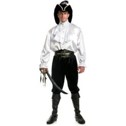 Charades Costumes Charades Pirate Captain Shirt Costume