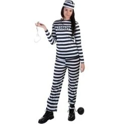 HalloweenCostumes.com Women's Striped Prisoner Costume 20 HalloweenCostumes.com Women's Striped Prisoner Costume -Adult Halloween Costumes Shop GUEST 53aa88f3 656c 4f8c 817a a56fdd27b10a