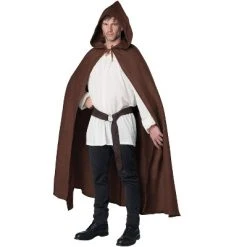 California Costumes Hooded Cloak Adult Costume (Brown) -Adult Halloween Costumes Shop GUEST 545c8d12 1063 4e78 9463 94dad1d5fcb8