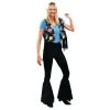 Halloween Express Womens 70s Bell Bottom Pants Costume - One Size Fits Most - Black -Adult Halloween Costumes Shop GUEST 56e61464 363c 4f60 9d49 1016798511b0