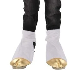 HalloweenCostumes.com One Size Fits Most Unicorn Costume Back Gold Hooves, White/Brown