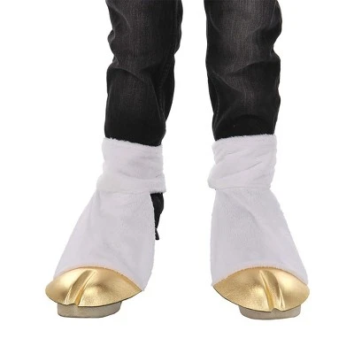 HalloweenCostumes.com One Size Fits Most Unicorn Costume Back Gold Hooves, White/Brown 3 HalloweenCostumes.com One Size Fits Most Unicorn Costume Back Gold Hooves, White/Brown
