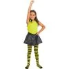 Skeleteen Womens Bumblebee Striped Knee Socks Costume Accessory - Black and Yellow