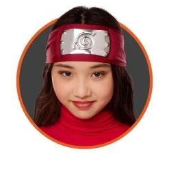 Naruto Sakura Red/Hidden Leaf Headband -Adult Halloween Costumes Shop GUEST 594e74ef 1b17 4bcb baa2 8ee7f3f791a7