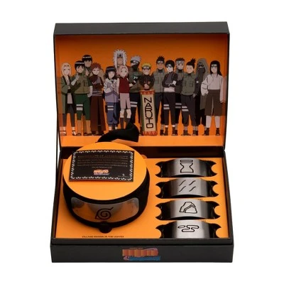 SalesOne LLC Naruto Cosplay Headband Replica Set With 4 Interchangeable Village Metal Plates 4 SalesOne LLC Naruto Cosplay Headband Replica Set With 4 Interchangeable Village Metal Plates - Image 2