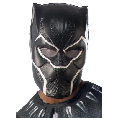 Marvel Black Panther 1/2 Mask (Adult), Standard 3 Marvel Black Panther 1/2 Mask (Adult), Standard