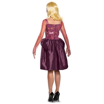 Adult Disney Hocus Pocus Sarah Sanderson Halloween Costume Dress M (8-10) 3 Adult Disney Hocus Pocus Sarah Sanderson Halloween Costume Dress M (8-10)