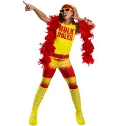 Rubie's Rubies WWE Hulk Hogan Women's Costume -Adult Halloween Costumes Shop GUEST 5a6c3339 d68a 4629 a36b 23279b48a5d7