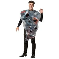 Halloween Express Adult Sharknado Get Real Tornado Costume 1 PC