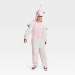 Adult Plush Unicorn Halloween Costume Jumpsuit - Hyde & EEK! Boutique™ -Adult Halloween Costumes Shop GUEST 5bad6347 1c6e 4c8d 8bb4 2c7acf6ed698 3