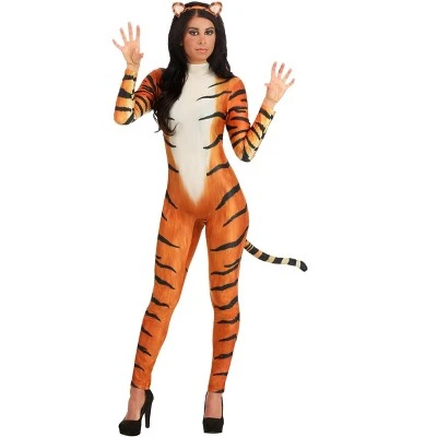 HalloweenCostumes.com Bold Tiger Costume for Women 8 HalloweenCostumes.com Bold Tiger Costume for Women - Image 6