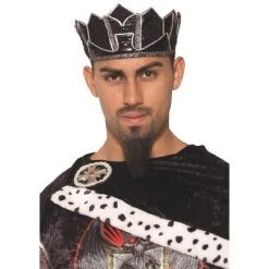 Forum Novelties Dark Royalty King Crown, Standard
