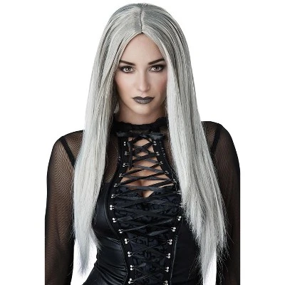 California Costumes Grey Gothic Matriarch Adult Wig 4 California Costumes Grey Gothic Matriarch Adult Wig - Image 2