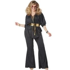 California Costumes Disco Dazzler Plus Size Women's Costume