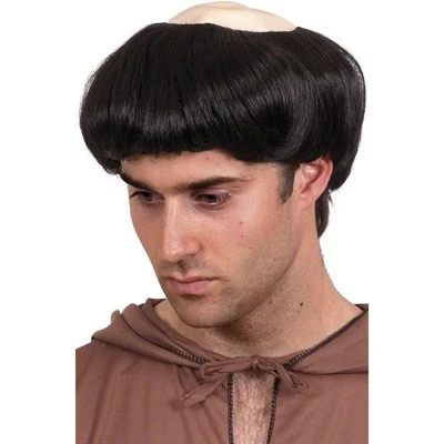 Smiffy's Smiffy Monk Costume Wig 4 Smiffy's Smiffy Monk Costume Wig - Image 2