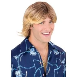 Fun World Ladies' Man Adult Wig (Blonde), Standard