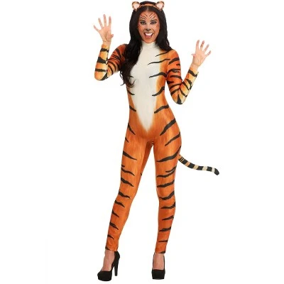 HalloweenCostumes.com Bold Tiger Costume for Women 4 HalloweenCostumes.com Bold Tiger Costume for Women - Image 2